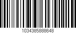 Código de barras (EAN, GTIN, SKU, ISBN): '1034385888648'
