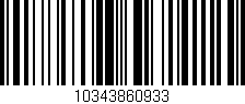 Código de barras (EAN, GTIN, SKU, ISBN): '10343860933'