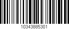 Código de barras (EAN, GTIN, SKU, ISBN): '10343885301'
