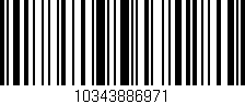 Código de barras (EAN, GTIN, SKU, ISBN): '10343886971'