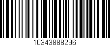 Código de barras (EAN, GTIN, SKU, ISBN): '10343888296'
