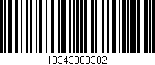 Código de barras (EAN, GTIN, SKU, ISBN): '10343888302'