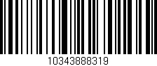 Código de barras (EAN, GTIN, SKU, ISBN): '10343888319'