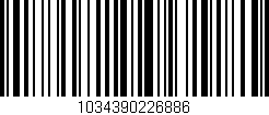 Código de barras (EAN, GTIN, SKU, ISBN): '1034390226886'