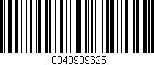 Código de barras (EAN, GTIN, SKU, ISBN): '10343909625'