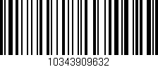 Código de barras (EAN, GTIN, SKU, ISBN): '10343909632'