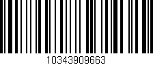 Código de barras (EAN, GTIN, SKU, ISBN): '10343909663'