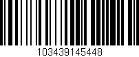 Código de barras (EAN, GTIN, SKU, ISBN): '103439145448'