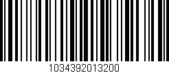 Código de barras (EAN, GTIN, SKU, ISBN): '1034392013200'