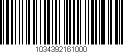 Código de barras (EAN, GTIN, SKU, ISBN): '1034392161000'