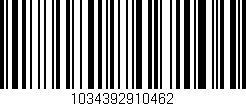Código de barras (EAN, GTIN, SKU, ISBN): '1034392910462'