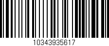 Código de barras (EAN, GTIN, SKU, ISBN): '10343935617'