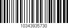 Código de barras (EAN, GTIN, SKU, ISBN): '10343935730'