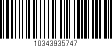 Código de barras (EAN, GTIN, SKU, ISBN): '10343935747'