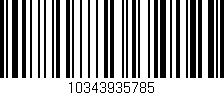 Código de barras (EAN, GTIN, SKU, ISBN): '10343935785'