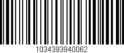 Código de barras (EAN, GTIN, SKU, ISBN): '1034393940062'