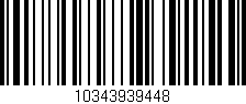 Código de barras (EAN, GTIN, SKU, ISBN): '10343939448'
