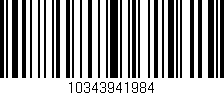 Código de barras (EAN, GTIN, SKU, ISBN): '10343941984'