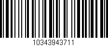 Código de barras (EAN, GTIN, SKU, ISBN): '10343943711'