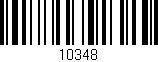 Código de barras (EAN, GTIN, SKU, ISBN): '10348'