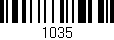 Código de barras (EAN, GTIN, SKU, ISBN): '1035'