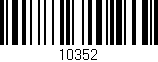 Código de barras (EAN, GTIN, SKU, ISBN): '10352'