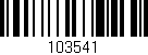 Código de barras (EAN, GTIN, SKU, ISBN): '103541'
