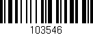 Código de barras (EAN, GTIN, SKU, ISBN): '103546'