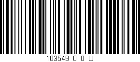 Código de barras (EAN, GTIN, SKU, ISBN): '103549_0_0_U'