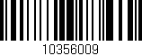 Código de barras (EAN, GTIN, SKU, ISBN): '10356009'