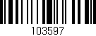 Código de barras (EAN, GTIN, SKU, ISBN): '103597'