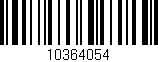 Código de barras (EAN, GTIN, SKU, ISBN): '10364054'