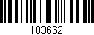 Código de barras (EAN, GTIN, SKU, ISBN): '103662'
