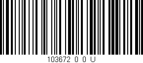Código de barras (EAN, GTIN, SKU, ISBN): '103672_0_0_U'