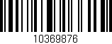 Código de barras (EAN, GTIN, SKU, ISBN): '10369876'