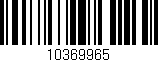 Código de barras (EAN, GTIN, SKU, ISBN): '10369965'