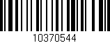 Código de barras (EAN, GTIN, SKU, ISBN): '10370544'