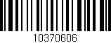 Código de barras (EAN, GTIN, SKU, ISBN): '10370606'