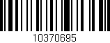 Código de barras (EAN, GTIN, SKU, ISBN): '10370695'