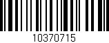 Código de barras (EAN, GTIN, SKU, ISBN): '10370715'