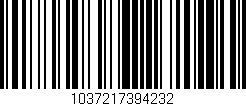 Código de barras (EAN, GTIN, SKU, ISBN): '1037217394232'