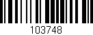 Código de barras (EAN, GTIN, SKU, ISBN): '103748'
