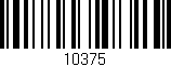 Código de barras (EAN, GTIN, SKU, ISBN): '10375'