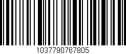 Código de barras (EAN, GTIN, SKU, ISBN): '1037790767805'