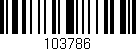 Código de barras (EAN, GTIN, SKU, ISBN): '103786'