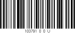 Código de barras (EAN, GTIN, SKU, ISBN): '103791_0_0_U'