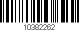 Código de barras (EAN, GTIN, SKU, ISBN): '10382262'