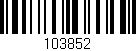 Código de barras (EAN, GTIN, SKU, ISBN): '103852'