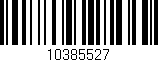 Código de barras (EAN, GTIN, SKU, ISBN): '10385527'