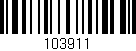 Código de barras (EAN, GTIN, SKU, ISBN): '103911'